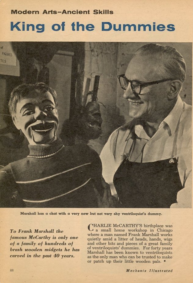 Ventriloquist Central Dan Willinger - Frank Marshall - The New Tribute to Ventriloquism and Ventriloquist