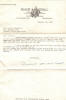 Frank Marshall Letter To Johnny Main