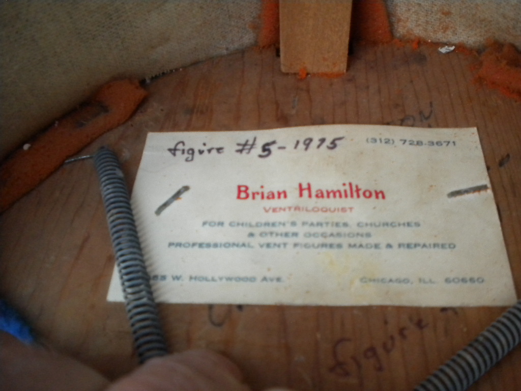 Ventriloquist Central | Brian Hamilton Bird Ventriloquist Figure