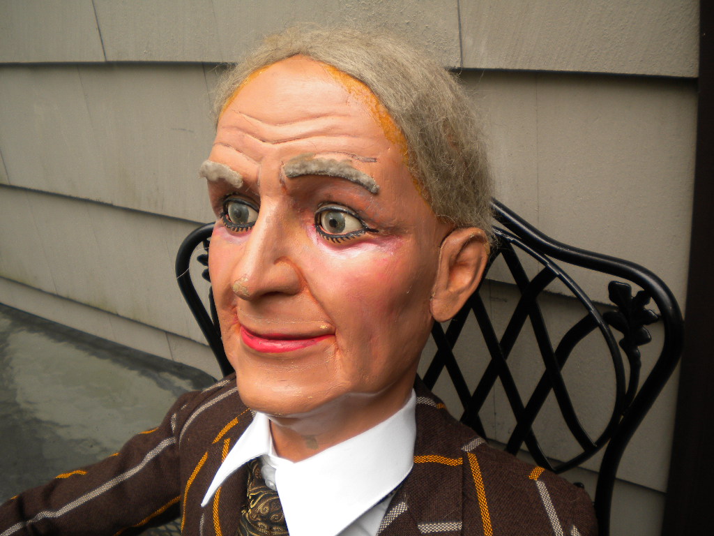 Ventriloquist Central | Len Insull Old Man Ventriloquist Figure