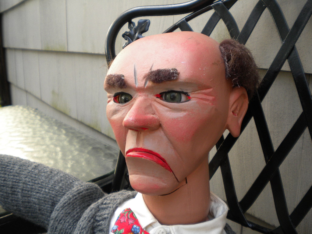 Ventriloquist Central Collection | Jerry Baum Wood Carved Figure