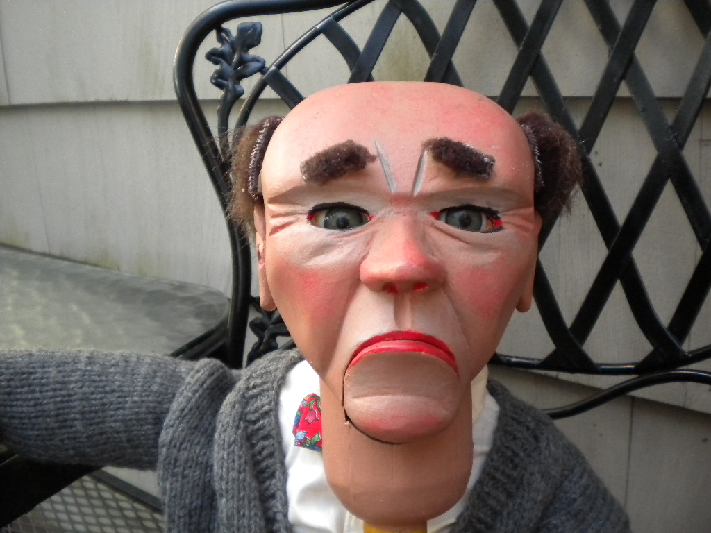 Ventriloquist Central Collection | Jerry Baum Wood Carved Figure