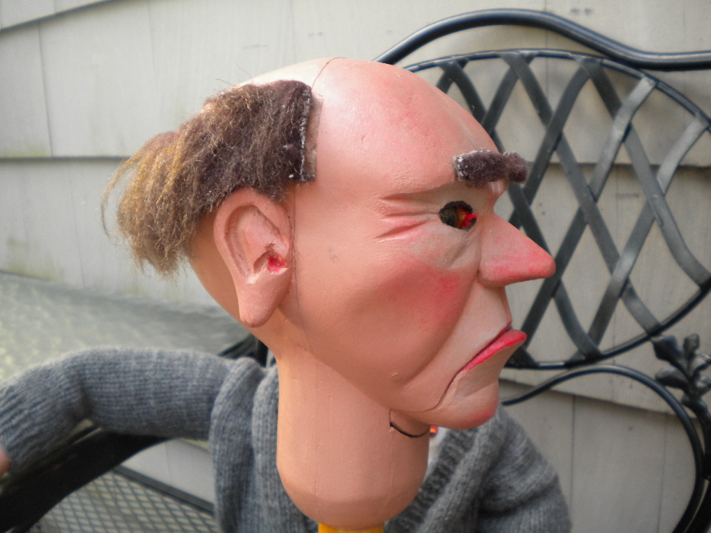 Ventriloquist Central Collection | Jerry Baum Wood Carved Figure