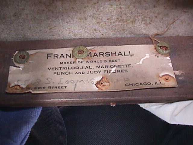 Ventriloquist Central | Black Frank Marshall Ventriloquist Figure