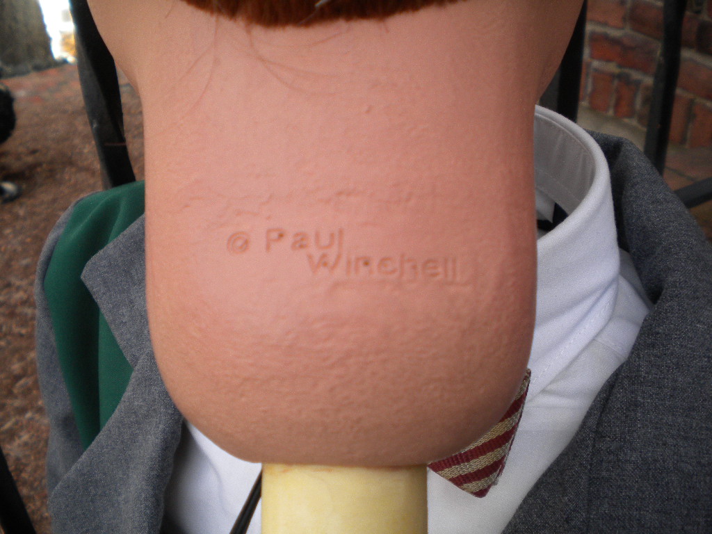 Ventriloquist Central Dan Willinger -Ray Guyll Figure - The New Tribute to Ventriloquism