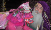 "Wizard With No Name" With Poffey the Dragon Puppet