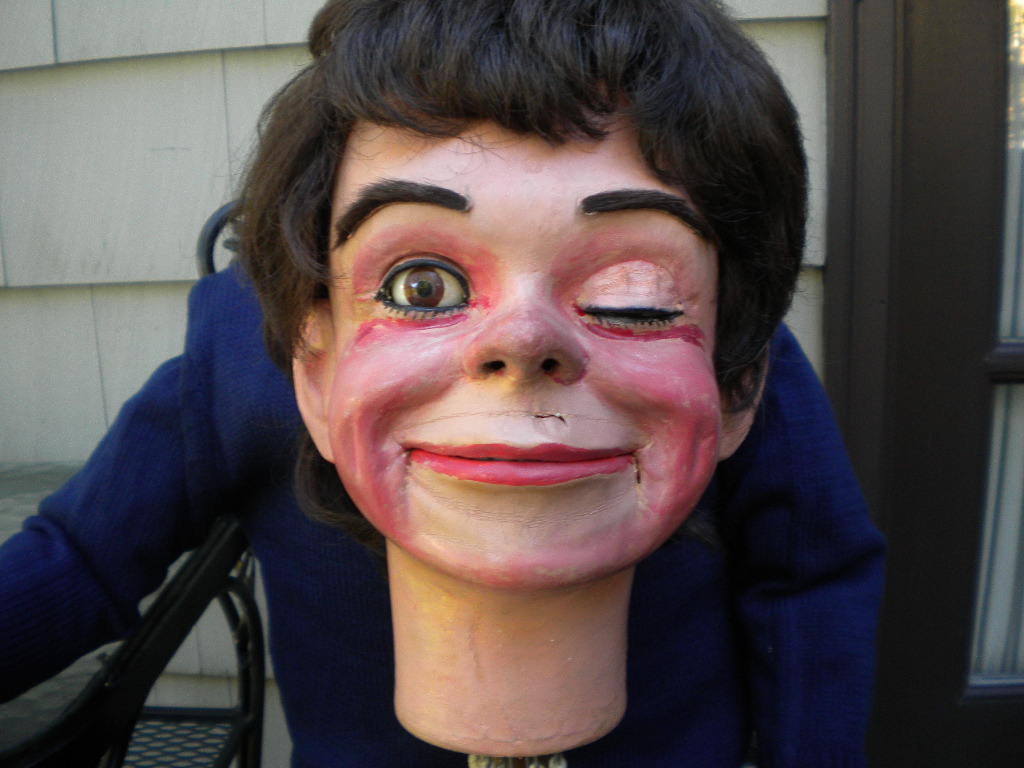 Ventriloquist Central | Len Insull Cheeky Boy Ventriloquist Figure