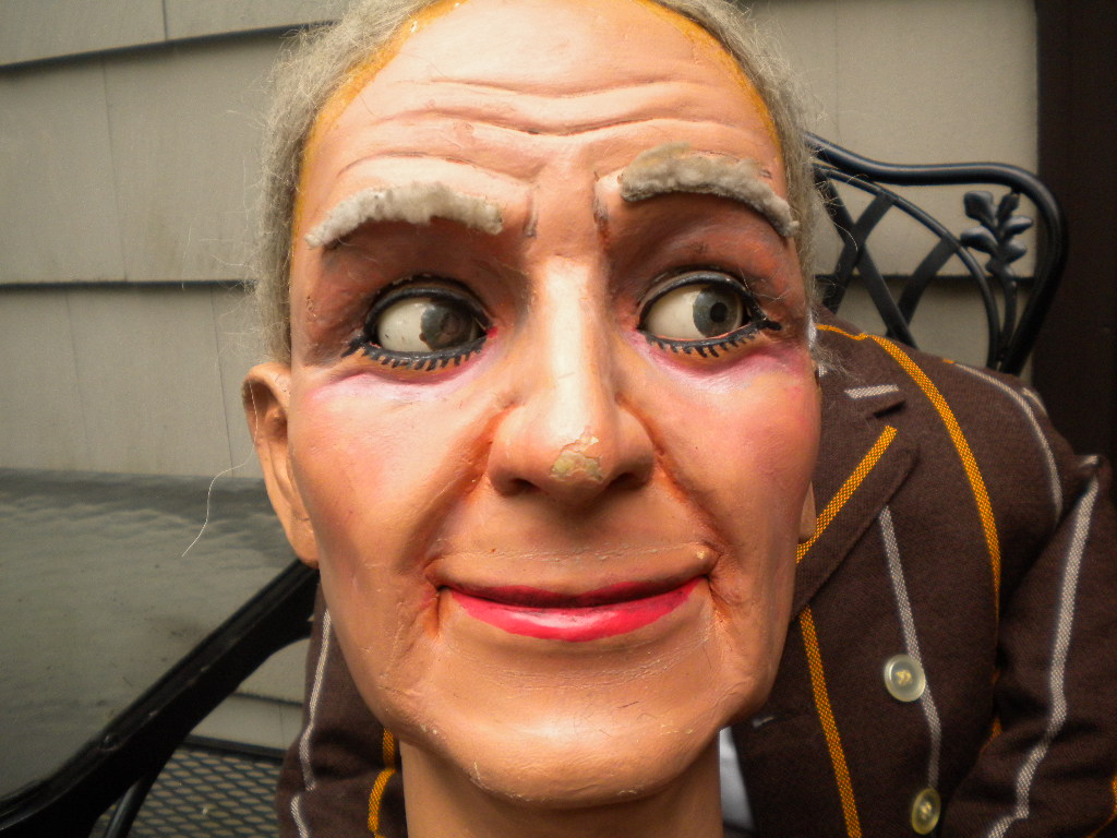 Ventriloquist Central | Len Insull Old Man Ventriloquist Figure